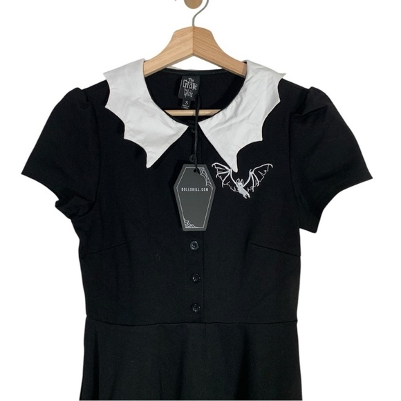 Dolls Kill The Grave Girls Hello To Nightfall Mini Dress Size Small - Picture 3 of 8